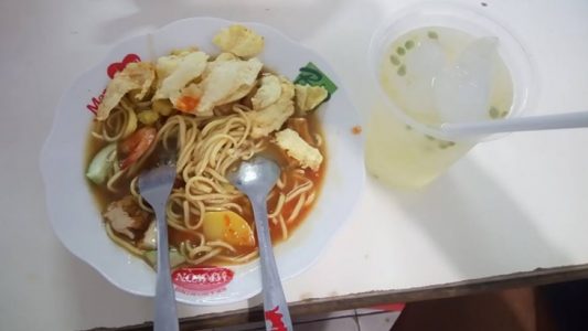 Mie Belitung. (Foto: Facebook Trivon P Mihardja)