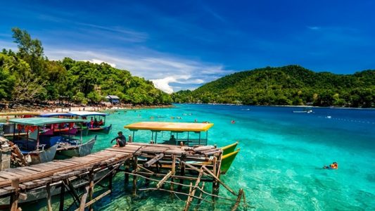 Pantai Kuala Merisi. (Foto: Ist)