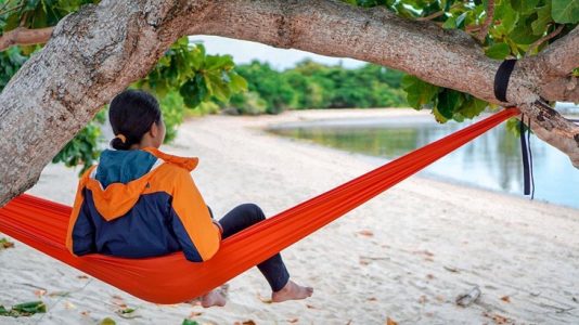 Pulau Maspari memiliki pantai pasir putih yang indah. (Foto: instagram.com/paramiswari)