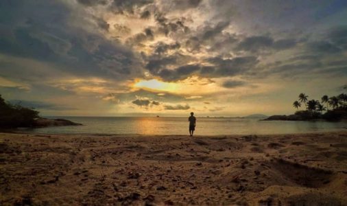 Pulau Maspari. (Foto: instagram.com/_adistyssl)