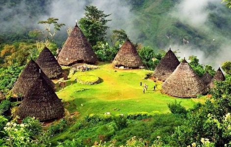 Desa Wae Rebo. (foto: authentic-indonesia)