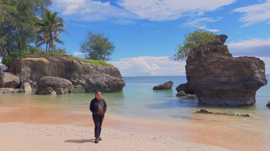 Pantai Batu Kora. (Foto: merahputih.com)