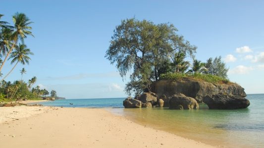 Pantai Batu Kora. (Foto: istimewa)