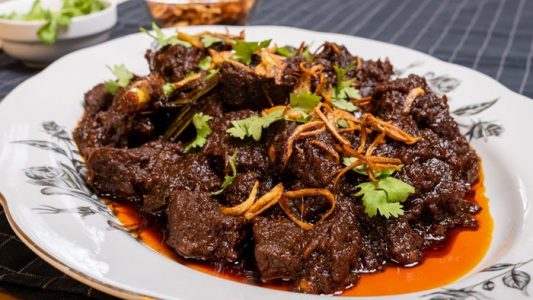 resep daging masak itam