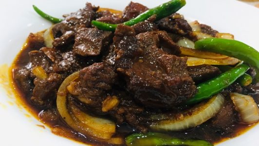 kuliner daging masak itam