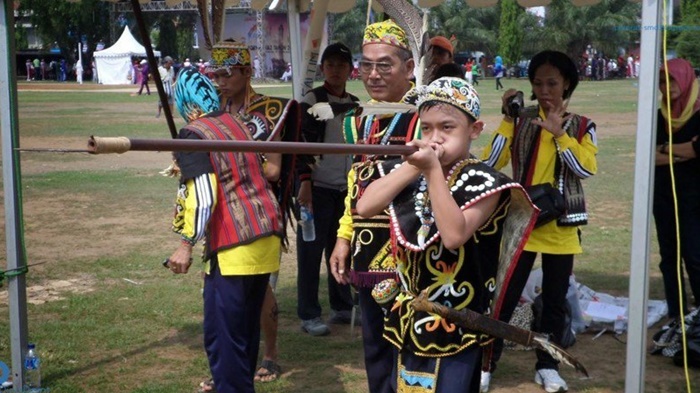 Sumpitan, Senjata Tradisional yang Bertransformasi Jadi Permainan