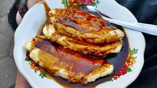 pisang epe kuliner sulawesi