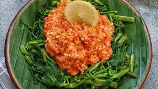 resep plecing kangkung