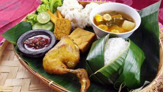 cita rasa nasi timbel