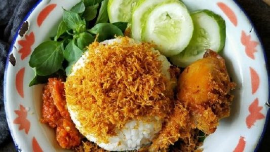 nasi ulam betawi