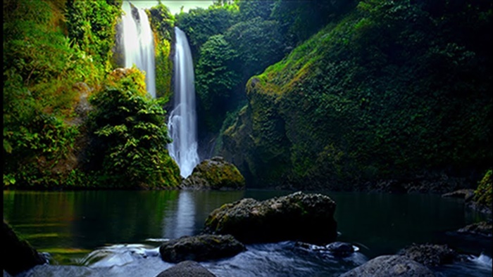 Menikmati Keasrian Air Terjun Blang Kolam