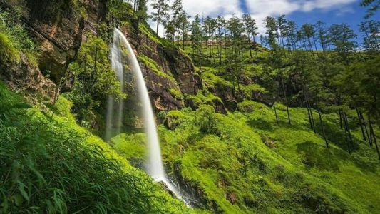 destinasi wisata air terjun transaran bidin