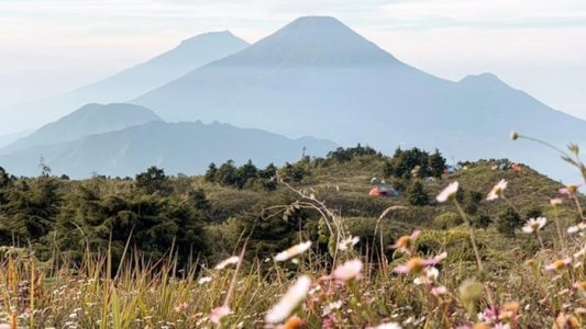 pesona gunung prau