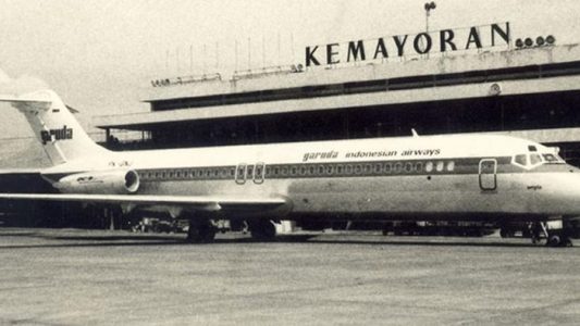 garuda indonesia di bandara kemyoran