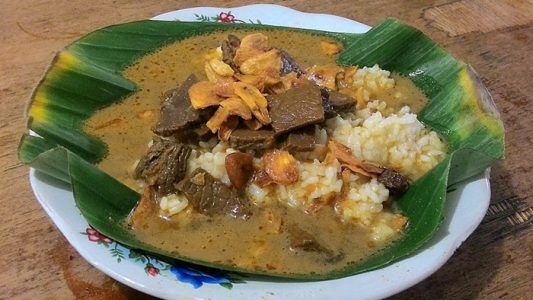 nasi gandul pak meled