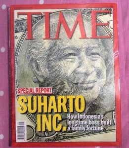 edisi TIME Asia terkait korupsi Soeharto