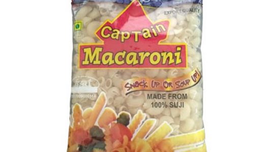 omzet camilan captain macaroni