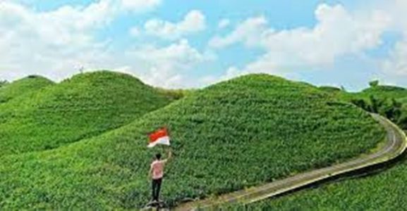 pemandangan indah bukit teletubbies